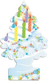 Car-Freshner  "С днем Рождения" аромат-р сух. Little Trees