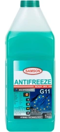 Антифриз ANTIFREEZE Samson EU-Standard G11, 1кг (зел.)
