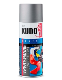 ГРУНТ для пластика серый RAL 7031 KUDO  KU-6001 520мл 