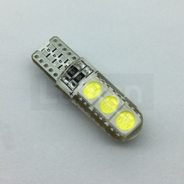 Лампа светодиод. T10 12V Lumen Drop T10 -6SMD Sil Canbus (в уп. 10шт) MLD-12VT10-1681