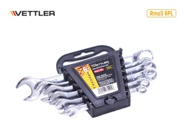 Набор ключей комбинированных  (6пр) 8-17мм пласт. держатель VETTLER 18198