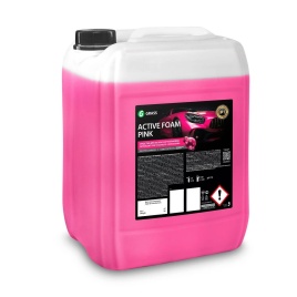 (ВЫВЕДЕН) Автошампунь Active Foam Pink  Розовая пена GRASS 20 кг. 800220/800024 (вместо него 110507)