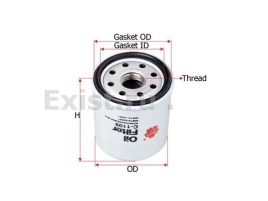 ФИЛЬТР МАСЛ. SAKURA C1109