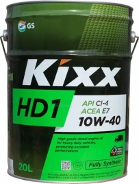 10W40 KIXX D1 (HD1 CI-4/SL) синт. масло моторное 20л.