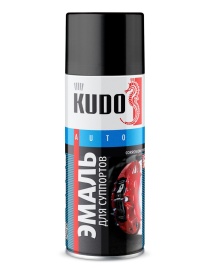 ЭМАЛЬ для суппортов ЧЕРНАЯ KUDO KU-5214 520мл