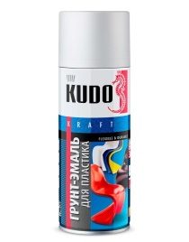 ГРУНТ для пластика белый RAL 9003 KUDO   KU-6003 520 мл