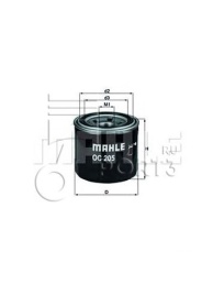 OC 205 A ФМ MAHLE 72446624 (W 811/80)