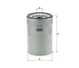 ФИЛЬТР ТОПЛ. MANN WK 1070 X