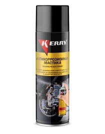 МАСТИКА полимерно-битумная KERRY (650мл) аэроз. KR-956