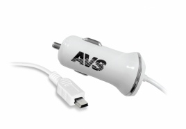 CMN-213 USB mini  Автомобильное зарядное устройство AVS (1,2A)