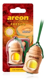 Ароматизатор  AREON дер.+стекл "FRESCO" Дыня