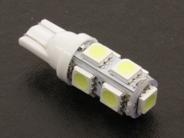 Лампа светодиод.  Т10 24V Lumen Quantum T10-5050-9SMD (в упак.10шт) MLD-24VT10-1693 