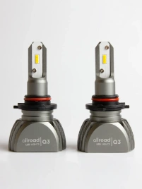 Лампа светодиод. HB4/HB3 Q3  Allroad Yellow (P22d 9006) 9-32V 20W (желтый свет) ALRQ3HB34Y