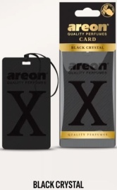 Ароматизатор  AREON "CARD" Black Crystal (Черный кристал) NEW