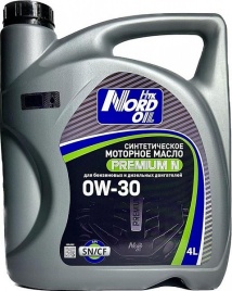 0W30 NORD OIL Premium N SN/CF масло моторное, 5 л