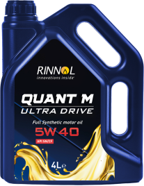 5W40 RINNOL QUANT M 4л моторное масло синт.