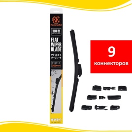 Щетка с/о KurumaKit 500 мм/20" бескаркасная(9 адаптеров) k102-20