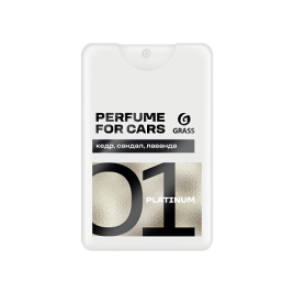 Ароматизатор спрей 01 "Air" Platinum GRASS, 20 мл AC-0214 (сандал, кедр, лаванда)