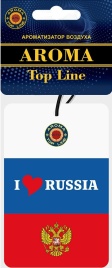 Ароматизатор AROMA Top Line Я люблю Россию