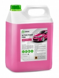Автошампунь Active Foam Pink  Розовая пена GRASS 6 кг. 113121