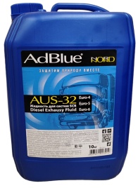Мочевины водный раствор AdBlue NORD 10 л 