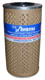 ФИЛЬТР МАСЛ. ЛИВНЫ МАЗ СУПЕР 027.1012038 (840-1012038)