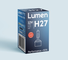 Лампа галоген. H27 12V 27W pg13 880 Lumen Performance +50% MGLPR12V880