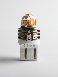 Лампа светодиод. T20 12-24V Lumen  Solarx S серия (Гранта ,W21/5W 7443 двухк.)  3.5W 460LM MLS-T20D