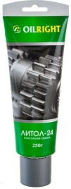 СМАЗКА ЛИТОЛ-24   ОIL RIGHT 250 в тубе
