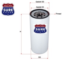 ФИЛЬТР ТОПЛ. Sure filter SFF3751