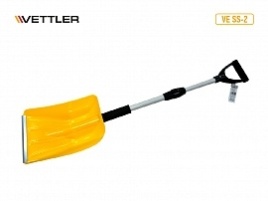 Лопата для уборки снега телескопическая 86-112см VETTLER (VE SS-2) 17879