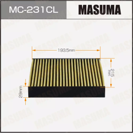 ФИЛЬТР САЛОНА  MASUMA MC-231CL