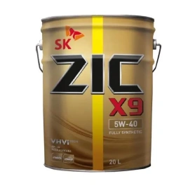 5W40  ZIC  X9     20Л   масло мотор ЕС