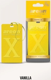 Ароматизатор  AREON "CARD" Vanilla (Ваниль) NEW