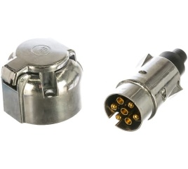 Разъем-электро  фаркопа  в блистере (металл) "AUTOVIRAZH" AV-4007