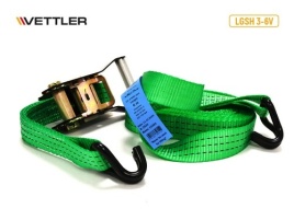 Стяжка крепления груза (крюк) 6м х 35мм 3т VETTLER Profi 19005
