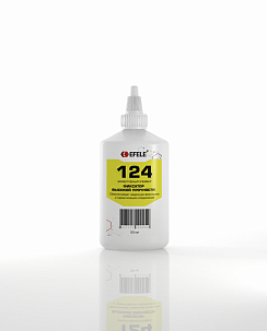  EFELE 124 (50 мл) Анаэробный фиксатор сверхсильн фиксац.,сред. вязк. и с зазором  до 0,15 (зеленый) фото 1
