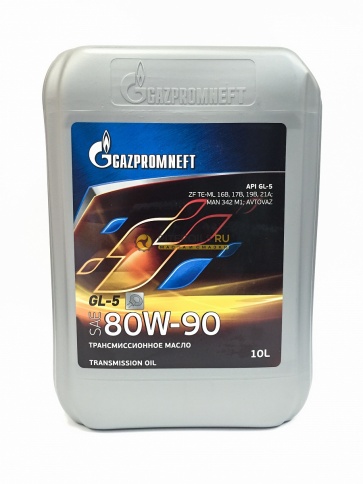 80w90 Gazpromneft GL-5  10Л  масло трансмиссионное   2389907266 фото 1