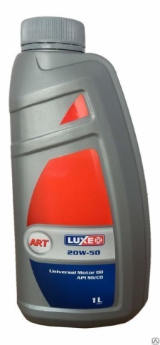 20W50 LUXE  СТАНДАРТ      1Л масло моторное фото 1