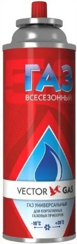 Газ туристический 220г (красный) Россия фото 4