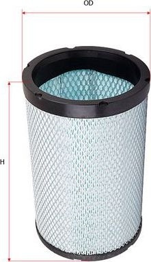 ФИЛЬТР ВОЗД. Sakura A76580 фото 1