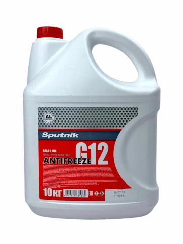 SPUTNIK антифриз G12 красный 10кг фото 1