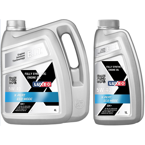 5W40 АКЦИЯ LUXE X-PERT ECO MODE SN 4л+1л масло моторное фото 2