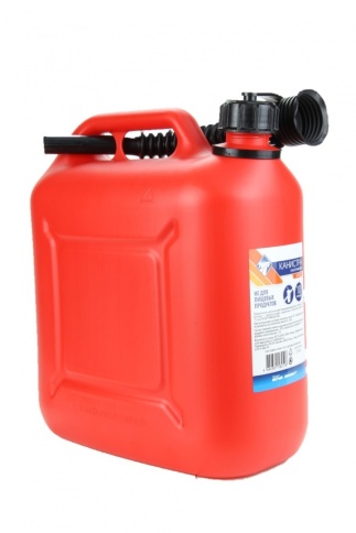Канистра для топлива "Nova Bright"  10 л. (пластик), крышка с защитой 48112 фото 1