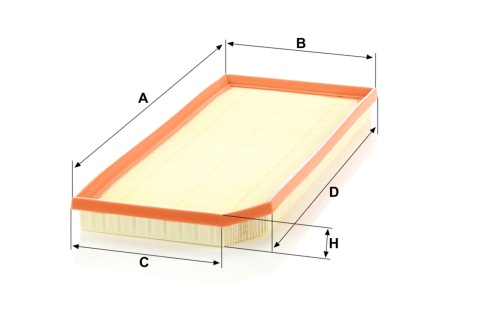 ФИЛЬТР ВОЗД. MANN C 36 016 фото 1