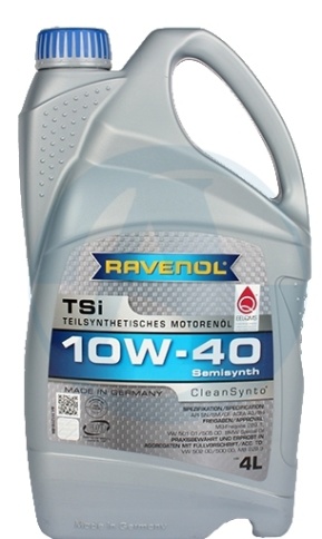 10W40  TSI  RAVENOL  П/С   4Л  масло моторное ЕС фото 1