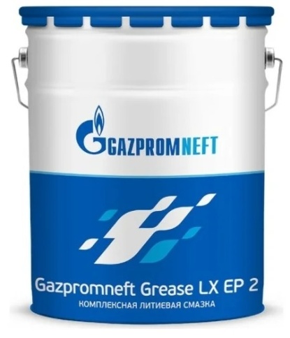 Смазка Gazpromneft Grease LX EP 2 (18кг) синяя   254110022 фото 1