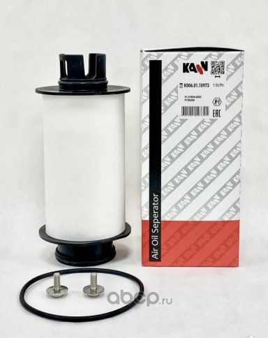 ФИЛЬТР ВОЗД. KANN K006.01.10973 MAN 4-SERIE TGA сапуна фото 1
