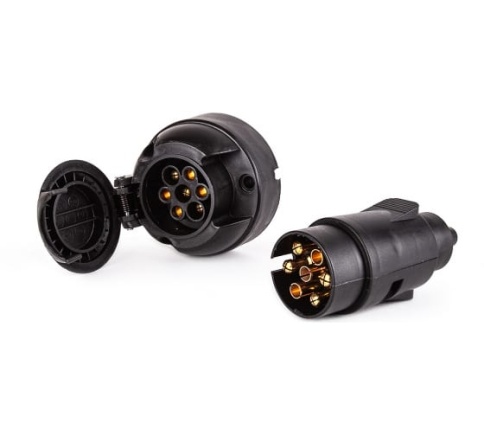 Разъем-электро  фаркопа  в блистере (пластик) "AUTOVIRAZH" AV-4107 фото 1