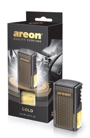 Ароматизатор  AREON "CAR" box COLOR STYLE GOLD фото 1